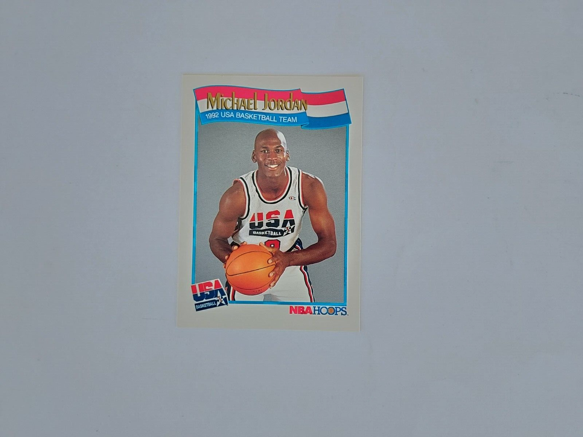 MICHAEL JORDAN 1991-92 NBA HOOPS USA DREAM TEAM 14 CARD SET MICHAEL JORDAN 1991-92 NBA HOOPS USA DREAM TEAM 14 CARD SET