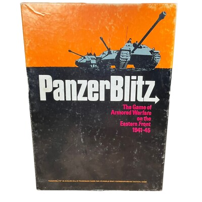 Panzer Blitz Avalon Hill Vintage 1970 Eastern Front Warfare Panzer Blitz Avalon Hill Vintage 1970 Eastern Front Warfare