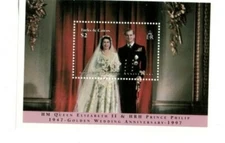 Turks and Caicos - 1997 - Queen Elizabeth II - Souvenir Sheet - MNH