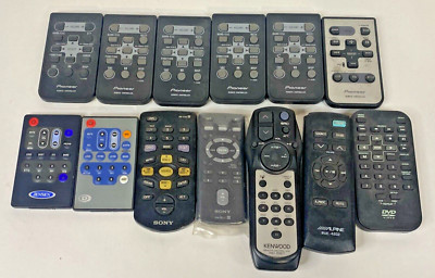 Pioneer QXA3303 Alpine RUE-4202 CD MP3 Car Audio Stereo Remote Controller Lot