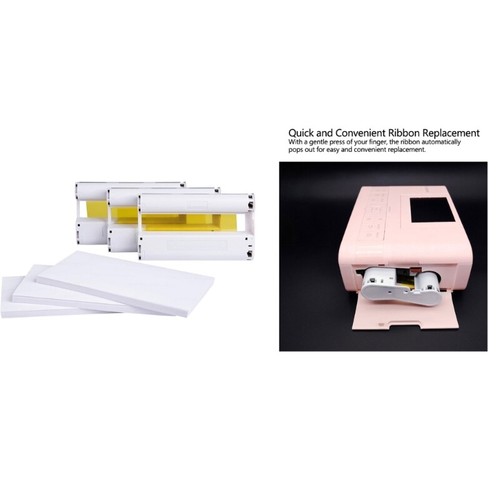 Color Ink and Paper Set CP1500 CP1300 CP1200 CP910 CP900 Photo Paper RP-108 - Afbeelding 2 van 8