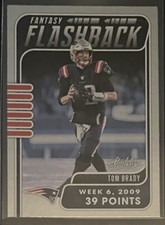 2020 Panini Absolute Football Tom Brady Fantasy Flashback #FF-TB New England