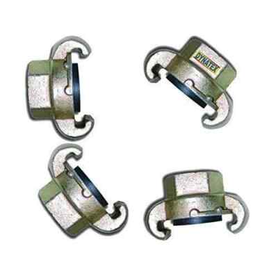 Kompressorschlauch 3/4'' Innengewinde Schnellspanner 4 QR Klauenkupplung für Luftbrecher
