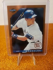 1996 Score Baseball Dugout Collection Artist's Proofs #A91 Alex Gonzalez