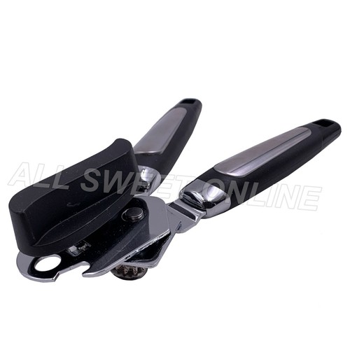 3-in-1 Can & Bottle Opener Classic Stainless Steel Manual Heavy Duty Can Opener - Picture 6 of 8