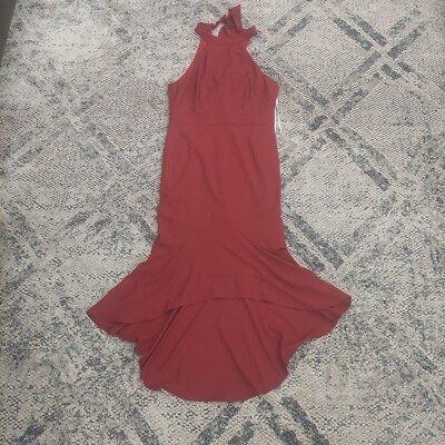 open lace back dress Lux Open Back Maxi Dress with Thigh Split