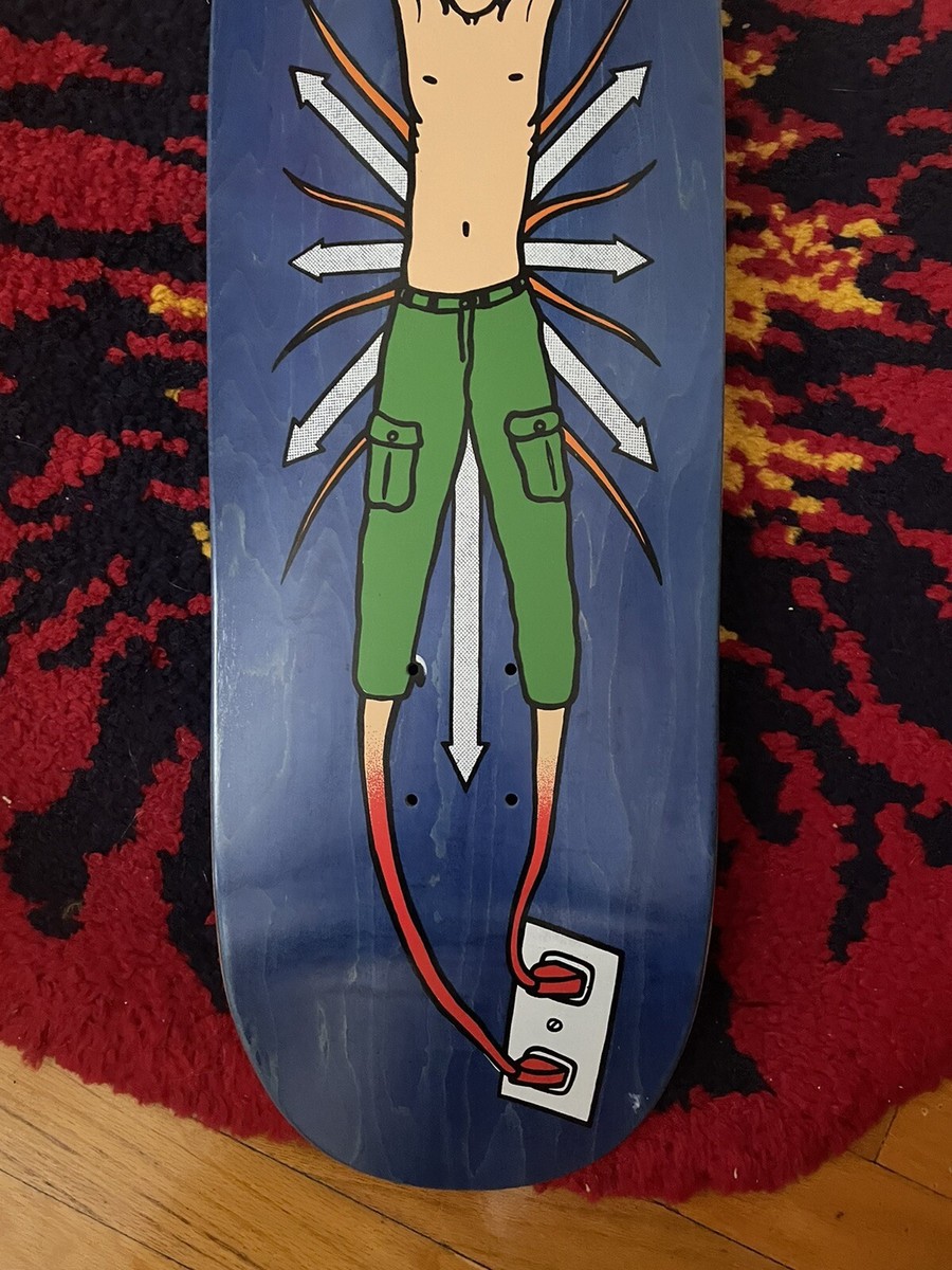 New Deal Mike Vallely Alien Old School 90's Reissue Skateboard