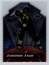 2000-01 Topps Chrome Rocket's Flare Die Cut Insert #RF4 Jaromir Jagr Penguins