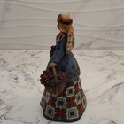 Heartwood Creek Jim Shore Hand Painted Resin Angel Figurine Basket Roses 2002 — photo 7