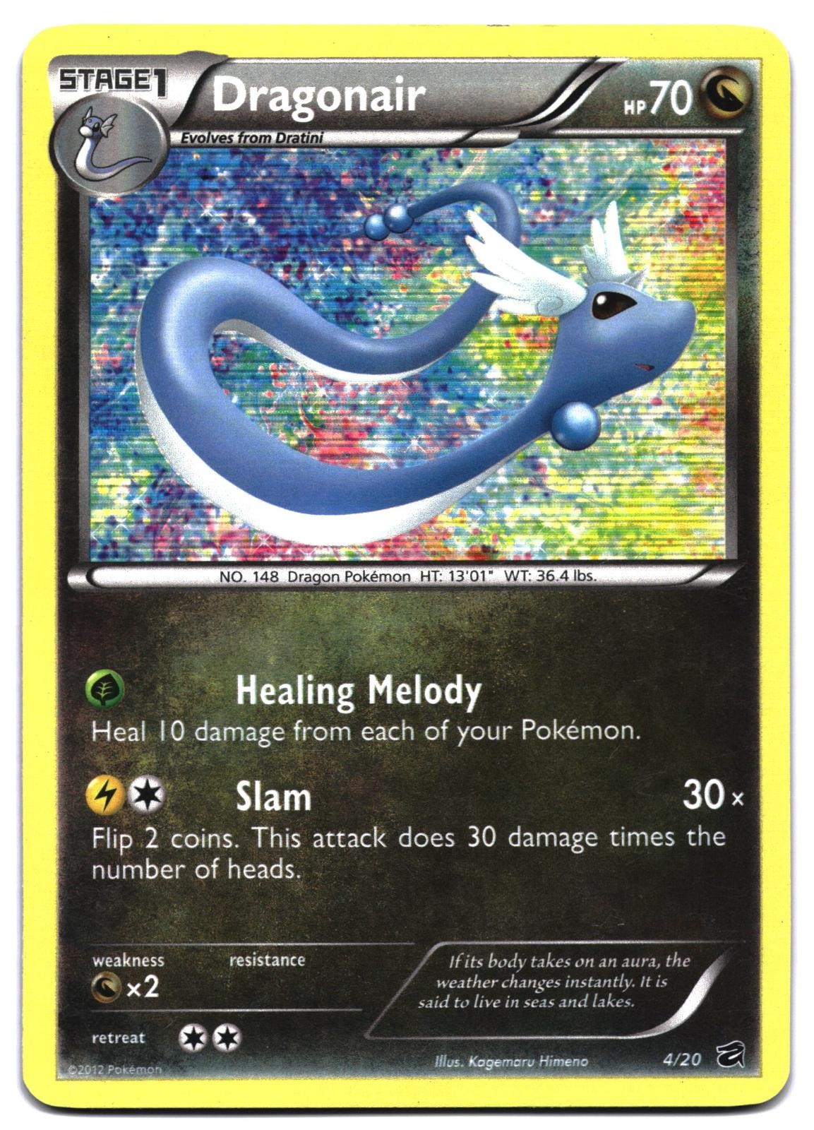 Dragonair 4/20 Holo Rare Dragon Vault Pokemon
