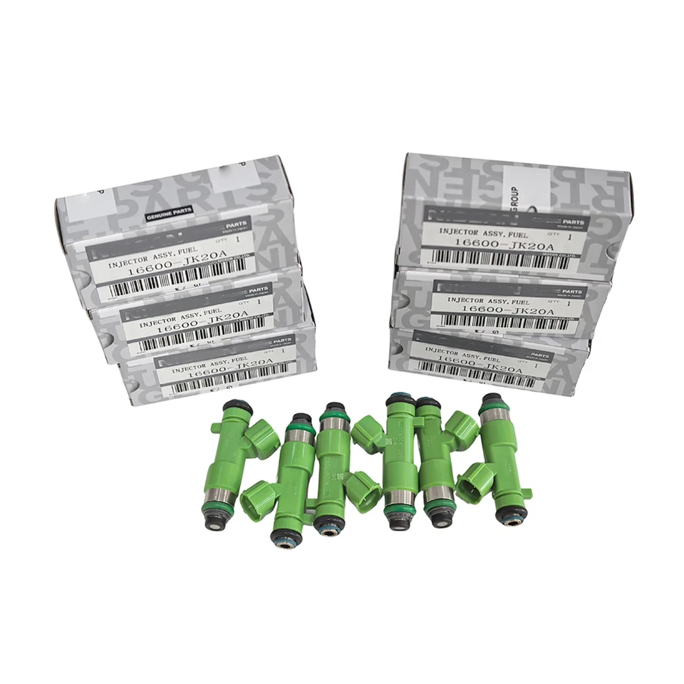 6X OEM FUEL INJECTORS for 2009-2018 Nissan Murano Maxima 3.5L V6 16600-JK20A USA Foto 4 de 4
