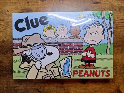 CLUE: Peanuts Board Game Solve The Mystery of Linus's Missing Blanket (Open Box)