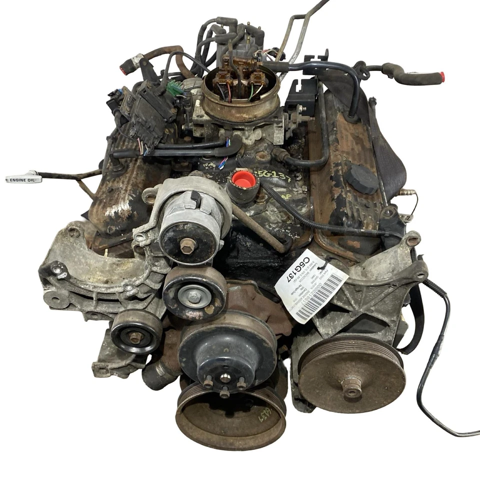 1987-1994 GMC PICKUP 1500 Engine Assembly 5.7L VIN K 8th Digit EFI With Video! - Image 3 of 4
