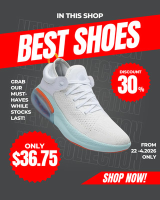 Step Up Your Style: Exclusive Sneakers, 30% Off + Free Shipping!