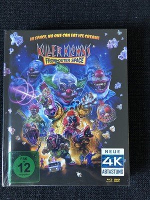 Killer Klowns From Outer Space Mediabook 4K Abtastung Bonus Neu Ovp