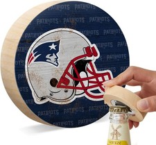 Bottle Opener for Football Sport Fans  Blue Red Design Magnetic B8 Blue