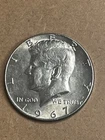 1967 Kennedy Half Dollar. 40 % Silver. Free Shipping.