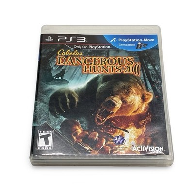 Cabela's Dangerous Hunts 2011 Sony PlayStation 3 PS3, CIB Tested Working Manual