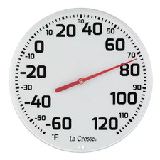 8 In. round Dial Thermometer