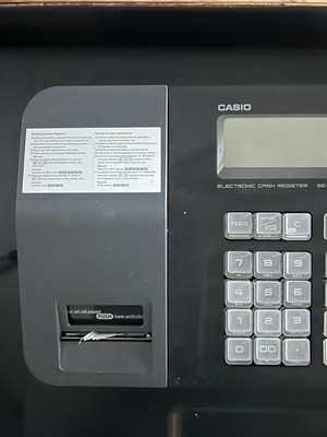 Casio SE-S700 Electronic Cash Register - Black for sale online | eBay