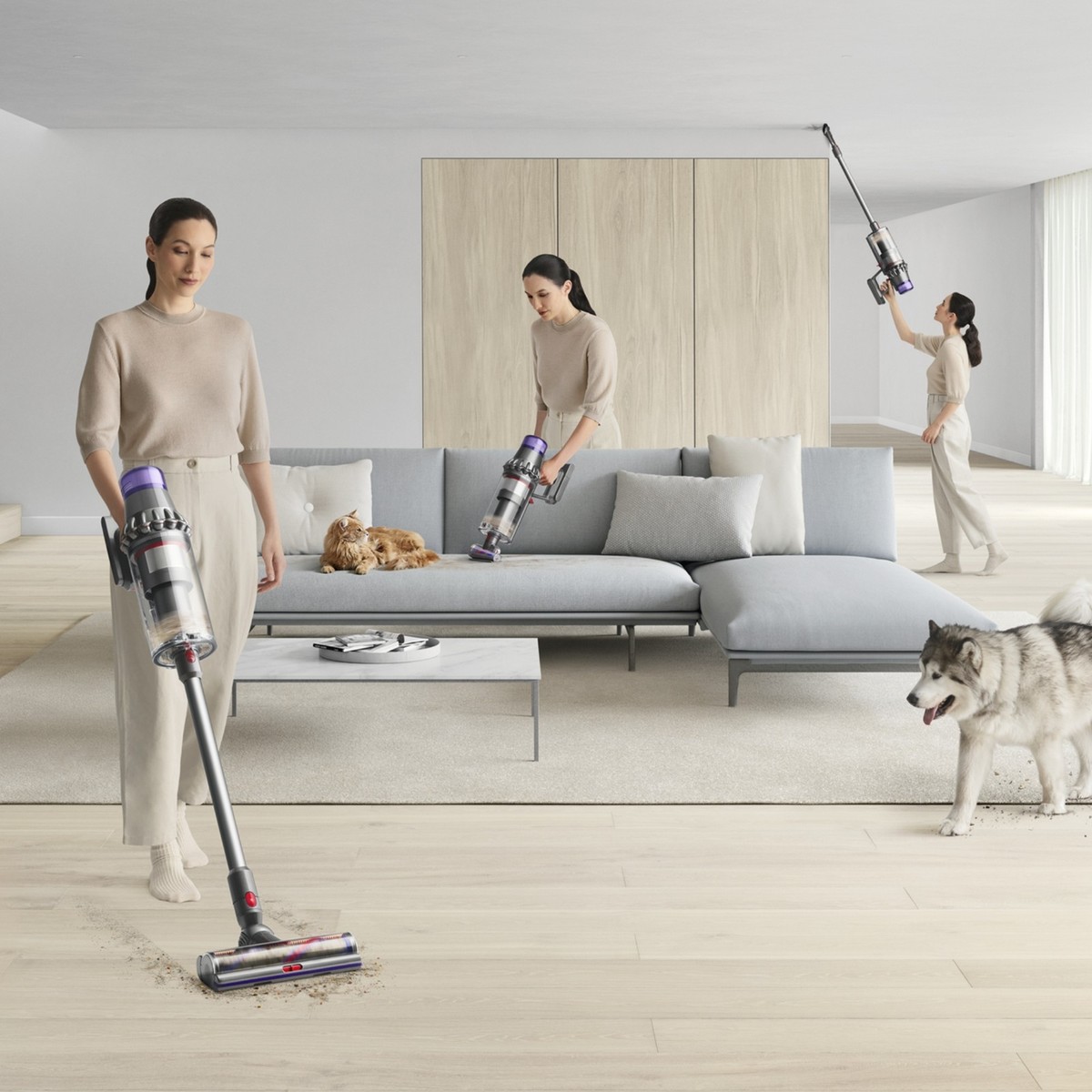 Dyson SV29 Outsize Extra Cordless Vacuum Cleaner | Nickel/Iron