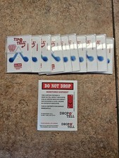 Tip N Tell Damage Indicating Label Tilt, Pack of 10 New
