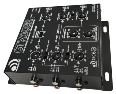 Massive Audio GTXOVER 3-Way 18dB Electronic Crossover with Subwoofer Control