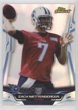 2014 Topps Finest Refractor Zach Mettenberger #111 1u7