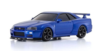 KYOMZP487MB ASC MA-020 NISSAN SKYLINE GT-R R34 V. SPEC II NUR METALLIC BLUE