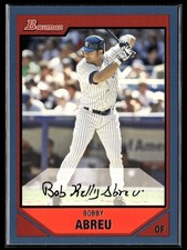 2007 Bowman #151 Bobby Abreu Blue #/500