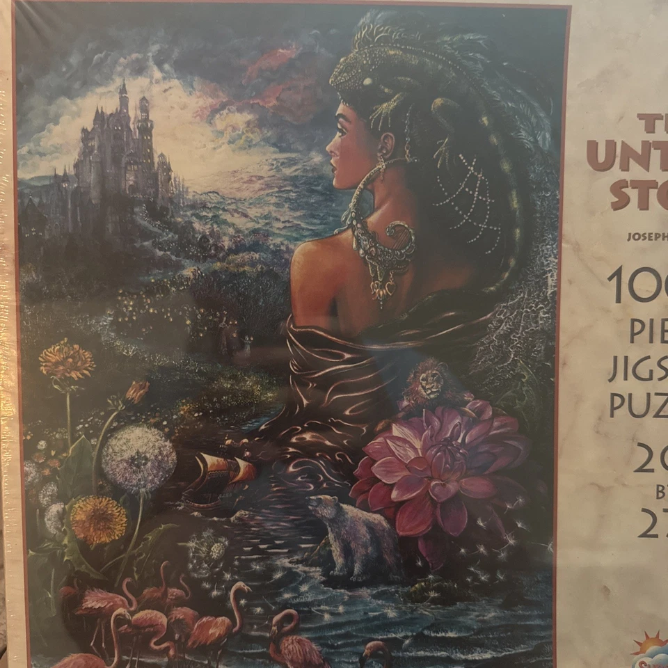 Josephine Wall “The Untold Story" 1000 Piece Jigsaw Puzzle. SunsOut RARE VINTAGE - Image 2 of 4