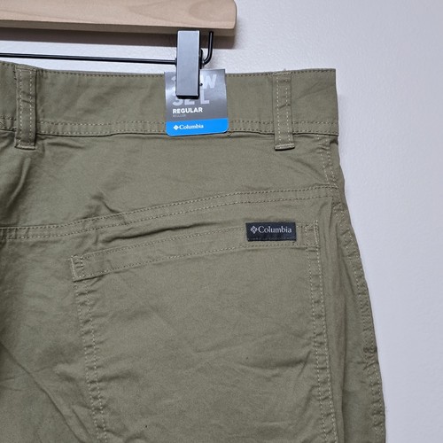 Nwt Columbia Pants Mens Sz 38x32 Rapid Rivers Regular Fit Brown Hiking Camping - Picture 6 of 8
