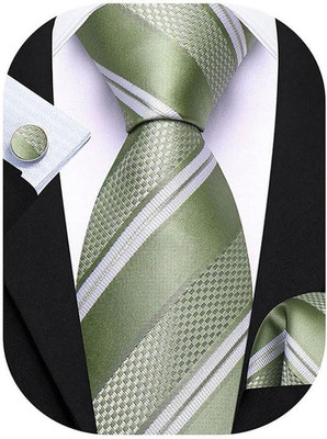 Mens Tie Set Plaid Check Neckties Formal Business Wedding Luxury Pocket Square C