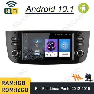 Car Radio For Fiat Linea Punto EVO 2012-2015 Multimedia GPS Navigation Stereo BT