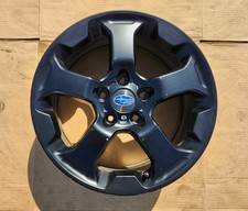 68891 SUBARU FORESTER WILDERNESS 17" WHEEL #1 BLACK GENUINE OEM FACTORY RIM 17in