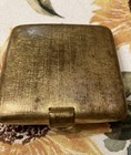 Antique Avon Imperial Jewel Powder Compact. Gold Tone With Rhinestone Clasp 1960 — photo 2