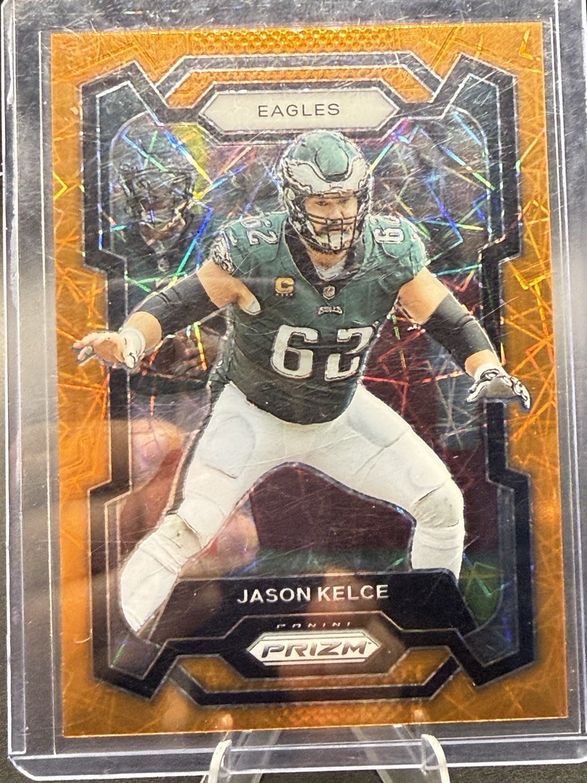 2023 Panini Prizm - Jason Kelce #245 Lazer Prizm