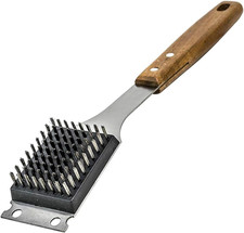 Brush and Scraper for Barbecue   Grill Brush for Outdoor Grill with Extended, La