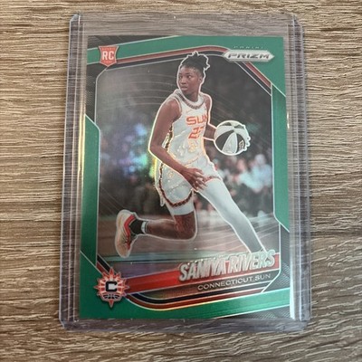 Saniya Rivers RC 2025 WNBA Panini Green Prizm Suns