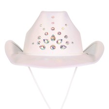 Beistle Rhinestone Cowgirl Hat - Western Party Supply Decoration