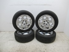 Audi A1 8X 10-15 4x Alufelgen Allwetterreifen 195/55 15 6,5 ET34 8X0601025H #400