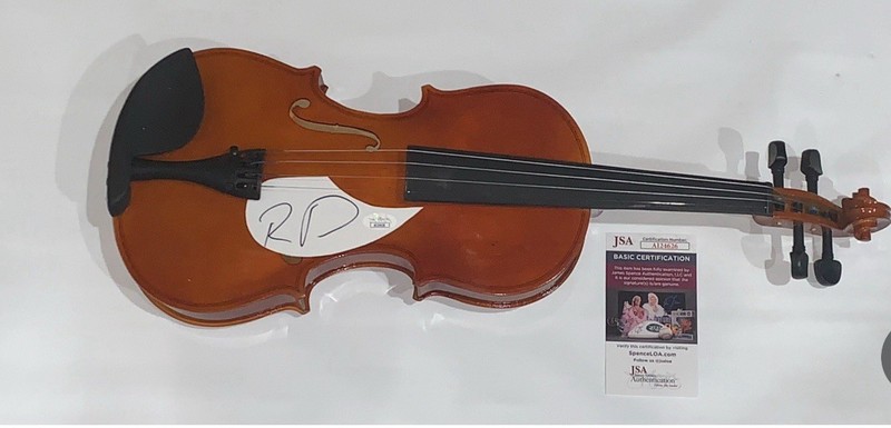 BOYD TINSLEY SIGNED NATURAL ACOUSTIC VIOLIN DAVE MATTHEWS BAND JSA COA