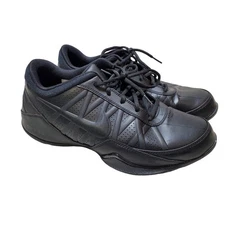 Nike Sneakers Shoes Mens 11 Air Ring Leader Black Low Top Running 488102-801