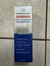 Pharmbanner Anti-Dandruff Shampoo With Selenium Sulfide For All Hair Types 8.4oz