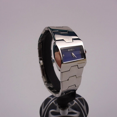 Breil One B Square Ladies Watch 2519251128 Blue Dial Quartz VERY SMALL SIZE