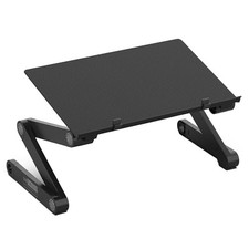 WorkEZ Adjustable Laptop Stand for Desk, Adjustable Height Laptop Stand,