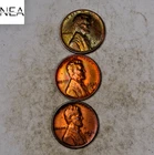 1945-S+1946-S+1950-S Lincoln Wheat Penny Cent Set/Lot ~ Gem BU Toned ~ ZWL62
