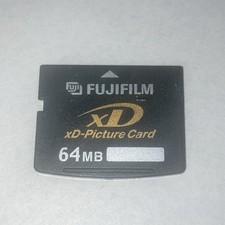 Fujifilm xD Picture Card 64MB Camera Memory Card (Fits Olympus) TESTED