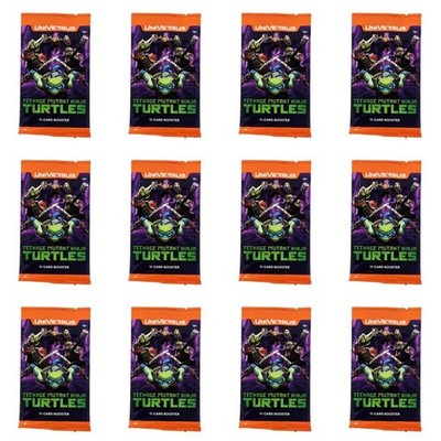 Teenage Mutant Ninja Turtles UniVersus 11-Card Booster - Lot of 12 Packs