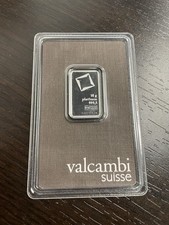 Valcambi Suisse Platinum Bar 10g .9995 Fine (Sealed in Assay) 2332.76 per troy oz